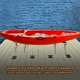 thumbnail image 2 of Mistaha Portable Aluminum Kayak Stand Set - Lightweight Kayak Storage Rack with Durable Nylon Connectors and Polyester Straps - Strong Load Capacity - 23.2x16.1x4.1 in - 5.7 lbs, 2 of 6