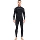 thumbnail image 4 of Traje de baño premium para mujer y hombre, de una pieza, con cremallera en la espalda, protección contra erupciones, para surf y natación L, 4 of 8