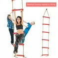 thumbnail image 4 of Climbing Rope Ladder For Kids - Swing Set Accessories - Playground Hanging Ladder For Swing Set - Tree Ladder Toy For Boys Children, Climbing Ladder Toy Exercise Equipmentred, 4 of 8