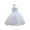 White, variant on ZQUUVOU Flower Girl Dress Bowknot Sleeveless Birthday Tulle Dress for Wedding Princess Formal Pageant Dance Ball Gown Yellow