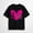 Black-60, variant on Breast Cancer Shirts for Women Breast Cancer Awareness Tshirt Pink Ribbon Graphic Short Sleeve Tee Tops