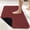 Red, variant on Bath Mat,Ultra Thin Bathroom Rugs,Rubber Bath Mats for Bathroom,No Slip Bath Rugs,Quick Dry,Machine Washable,Low Pile,Absorbent,Shower Outside,Sink,Home Decor Accessories.Grey,(16x24Inch)
