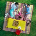 thumbnail image 3 of Sedona House Summer Outdoor Picnic Blanket Waterproof Foldable Extra Large with 3 Layers Material, Soft and Comfortable for Beach, Camping, Hiking, Travelling, 3 of 8