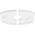 thumbnail image 2 of 20"W x 13 3/8"H x 4"ID x 10 3/4"C x 1"P Kailey Architectural Grade PVC Contemporary Ceiling Medallion, Two Piece, 2 of 11