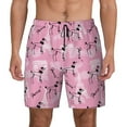 thumbnail image 2 of Picia Cartoon Poodle Dog pattern Mens Swim Trunks with Compression Liner Stretch Beach Shorts Quick Dry with Zipper Pockets No-Chafing Board Shorts-X-Large, 2 of 9