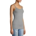 thumbnail image 5 of No Boundaries Scoop Neck Spaghetti Straps Ribbed Cami (Juniors) 1 Pack, 5 of 7