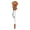Brown, variant on Sports Ballpoint Pens, Mini Ballpoint Pen with Soccer Designs, 0.5Mm Fine Point Pen for Daily Writing(White)