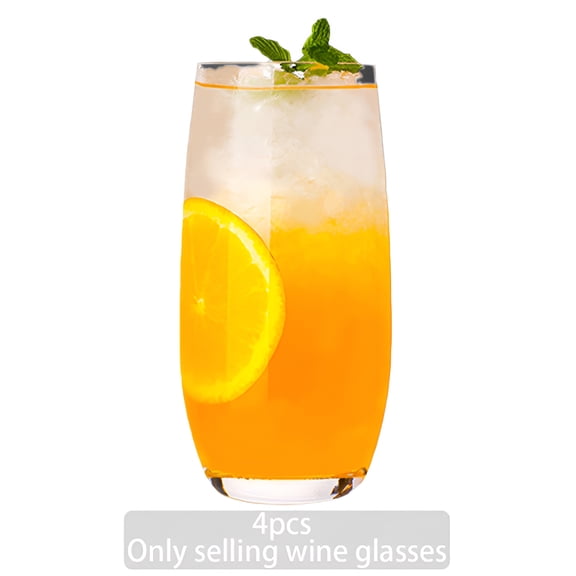 ACDANC 4Pcs Cocktail Glasses,Lasting Clarity Glasses Drinking Set,Rounded Rim Whisky Glass Sets,510Ml