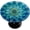 A05: Teal Mandala, variant on Pardick Teal Flower Round Fitted Tablecloth Mandala Floral Round Table Cover with Elastic Waterproof Wipeable Circle Outdoor Table Cloths for Party Patio Kitchen Decor Fit 52" Tables Pad
