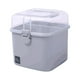 thumbnail image 2 of Organizador transparente plástico, estante cosméticos accesorios de pelo, caja de almacenamiento de hogar, organizador de belleza, estante para maquillaje, organizador de ropa, para, 2 of 8