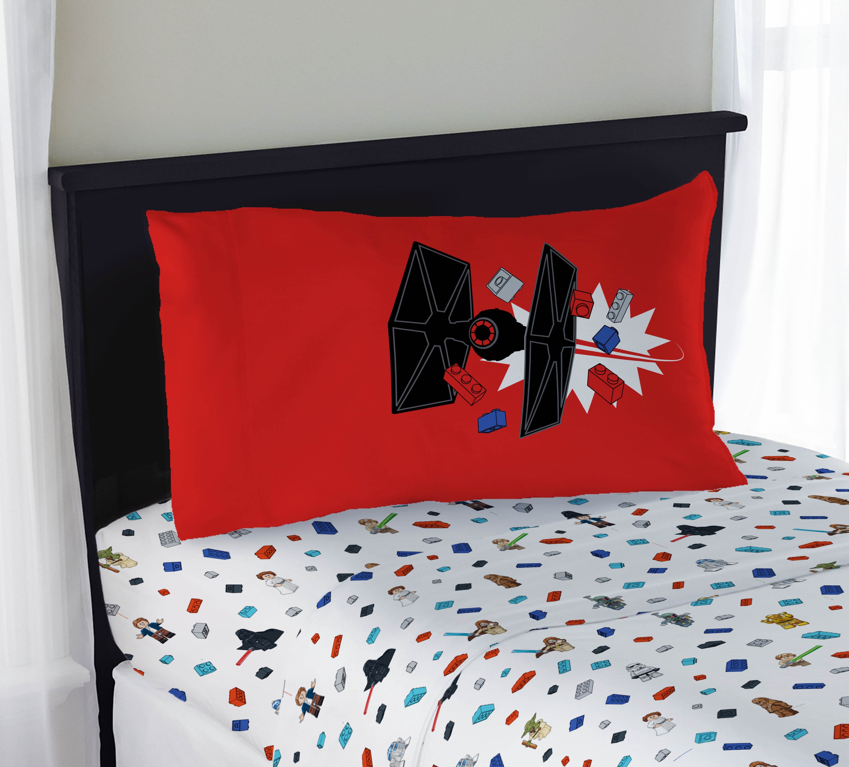 LEGO® Star Wars Kids 3 Piece Multicolor Bedding Sheet Set, Twin Size