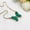 Green, variant on WBQF Women 925 Silver Cubic Zirconia Butterfly Pendant Necklace Wedding Jewelry Gifts-Green