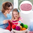 thumbnail image 4 of Knitting Yarn Bulk Wool Blend Fiber For Handmade DIY Craft Projects Beginner Friendly Crochet Material, 4 of 4