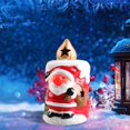 thumbnail image 3 of Linterna de de Navidad impermeable Papá Noel, reno, Linterna de decoración de Navidad para adorno de árbol de navideñ vela santa Baoblaze Linterna de vela de Navidad, 3 of 7