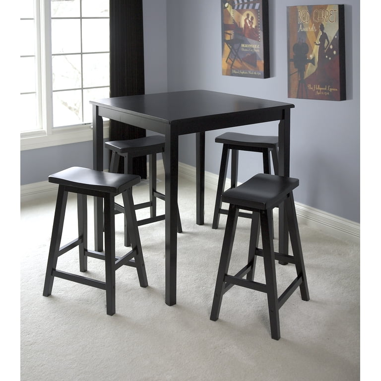 TMS Belfast Bar-Height Table, Black photo 4
