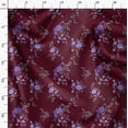 thumbnail image 3 of Soimoi Red Fabric - By the Yard - 42 Inch Wide - Rose Floral Pattern Textile - Romantic and Delicate Designs for Stylish Projects Printed Fabric, 3 of 6
