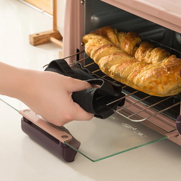 Hytrove 2Ud Accesorio Para Cortar Pan Con Protección Térmica Negro Utensilio Cocina