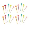 thumbnail image 2 of Airle 12/20Pcs Fruit Forks Cartoon Food Grade Reusable Smooth Edge Easy Cleaning Fork Fruits Solid Color Candy Banana Crown Style Fruit Toothpicks Bento Accessories for Kitchen, 2 of 8