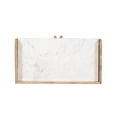 thumbnail image 6 of Powell Blair Rattan Bar Cabinet with Marble Top, Natural, 6 of 21
