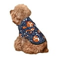 thumbnail image 5 of Gaeub Vintage Blue Fox Family Dog Hoodie Sweatshirts Warm Dog Clothes for Small Dogs,Puppy and Cat Costume-X-Large, 5 of 7