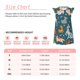 thumbnail image 3 of Fotbe Dogs Vestido de Dormir para Niñas de 3 a 10 Años, Mangas Cortas, Estilo Princesa, Pijama Camisón con Mangas Voladas-Medium, 3 of 6