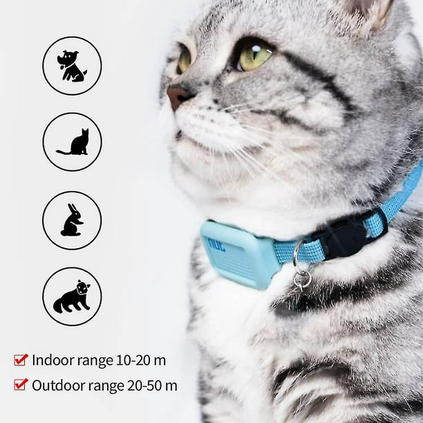 Collier pour chien étanche GPS Tracker Bluetooth Locator Chien et chat  Collier anti-perte, Pet Locator