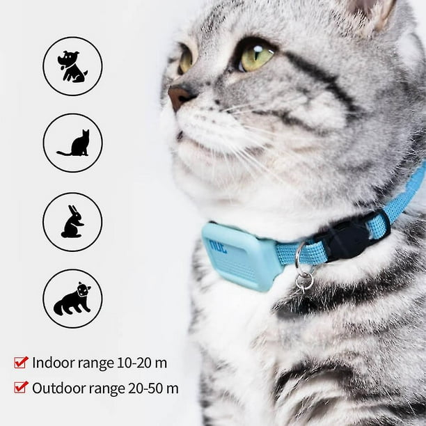 Collier pour chien étanche GPS Tracker Bluetooth Locator Chien et chat  Collier anti-perte, Pet Locator