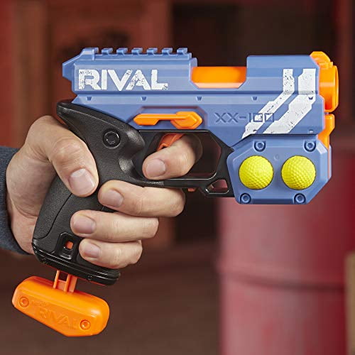 NERF Rival Knockout XX 100 Blue Dart Blaster Gun - Walmart.com