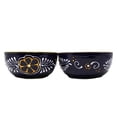 thumbnail image 2 of Encantada MC319B-S2 Half Moon Bowls, Blue - Set of 2, 2 of 2