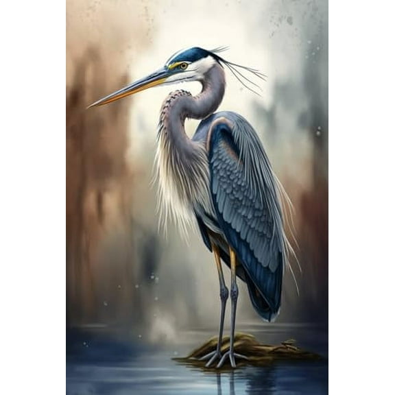 wooden puzzle Heron in a Natural Setting Intelligent Game Fit togather a magic Art for home Decoration or Prensent 300 pieces