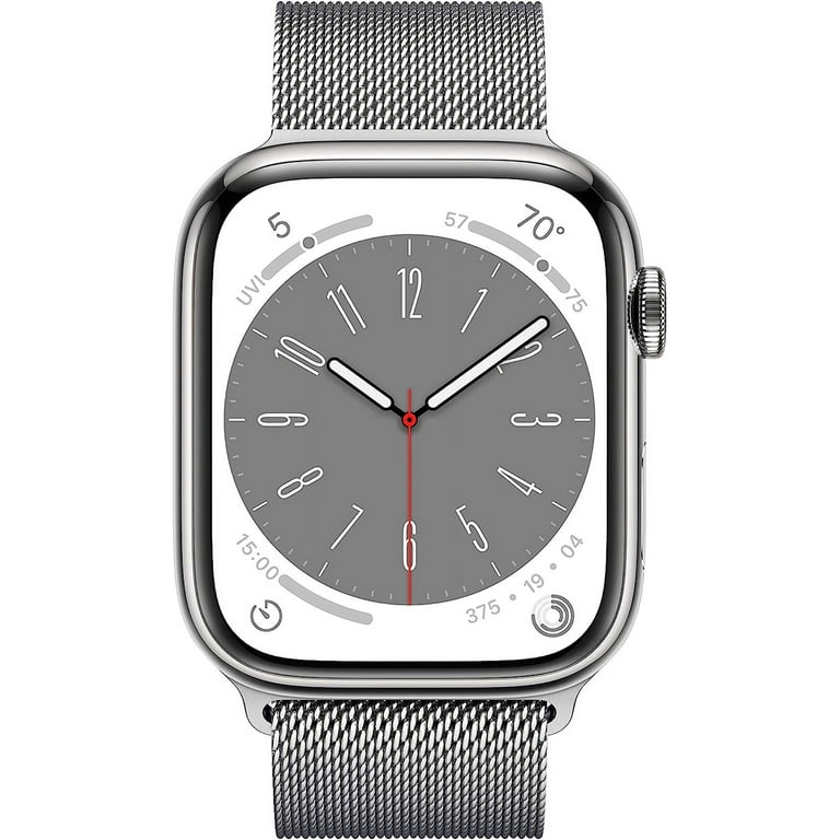 Restored Apple Watch Series 6 GPS + Cellular, 40mm Silver