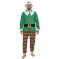 thumbnail image 1 of Secret Santa Combinaison de Noël pour Hommes Pyjama Elf, 1 of 3