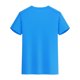 thumbnail image 5 of Camisas Elvqul de Hombre Playa Azul Stretch de Color Sólido Manga Corta Gym Cuello Redondo, 5 of 5