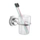 thumbnail image 4 of Ounissouiy Portavasos para cepillo de Dido, portavasos montado en la pared para baño, soporte para taza de de de plástico para Juegos de accesorios de baño, 4 of 8