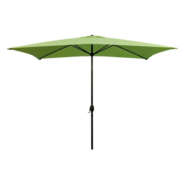 Abble 10 ft. Steel Rectangular Patio Umbrella