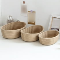 Yeetufb Warehouse King Bed Frame With Storage Small Woven Baskets Empty Tiny Storage Baskets Mini Cotton Rope Baskets Oval Decorative Hampers Net For Stuffed Animals Corner Large