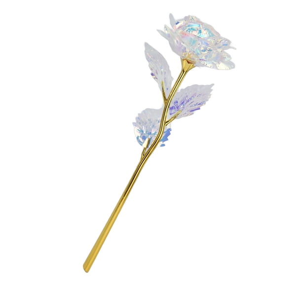 Rosa de lámina dorada romántico y atractivo signo de amor Exquisita rosa colorida para decoración de regalos para boda para el día de San Valentín ANGGREK Otros