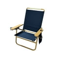 thumbnail image 2 of Mainstays Deluxe Beach Chair, 2 of 8