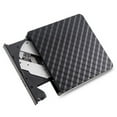 thumbnail image 1 of USB3.0 External Optical Drive DVD Burner Recorder CD Player Support One-key Recording Wide Application Black, 1 of 8