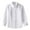 White, variant on WOYY Toddler Boy's Formal White Shirt Solid Long Sleeve Button Down Shirt Children's Basic Shirts