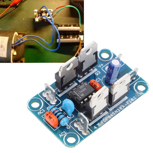 Módulo de Puente de Rectificador de Diodo Ideal, Fácil Instalació de AC 7-40V Clase A Rectificador de Potencia Rectificador Salida ESTA PARA JLH 1969 Amplificador