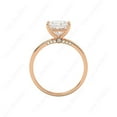 thumbnail image 4 of Cora Jewellery 2CT Marquise Moissanite Solitaiire Engagement Ring For Women, 14K Rose Gold, 4 of 5