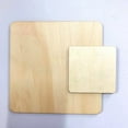 thumbnail image 1 of Astillas de madera decorativas cortadas con láser para hacer tú mismo Astillas de madera geométricas de álamo Adornos Astillas de madera decorativas para el hogar Astillas de madera redondas, 1 of 1