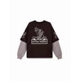 thumbnail image 2 of Camiseta Caballero Grimey Race War Mesh Long Sleeve Tee Negro GMLS773, 2 of 2