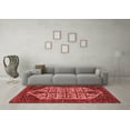 thumbnail image 3 of Ahgly Company Indoor Round Persian Red Traditional Area Rugs, 5' Round, 3 of 4