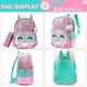 thumbnail image 4 of Mochila Escolar Meetbelify para niñas con caja de almuerzo Lentejuelas Gato Rosa Classic, 4 of 6