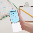 thumbnail image 3 of Miangastore 2pcs Mini Calculator Adorable Electronic Calculator Arithmetic Calculator, 3 of 8