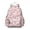Shih Tzu Dogs, variant on White Dogs and Flowers Backpack for School,Cute School Bag,Schoolbag with Adjustable Shoulder Straps & Padded Back,13.4"x11"x4.7"
