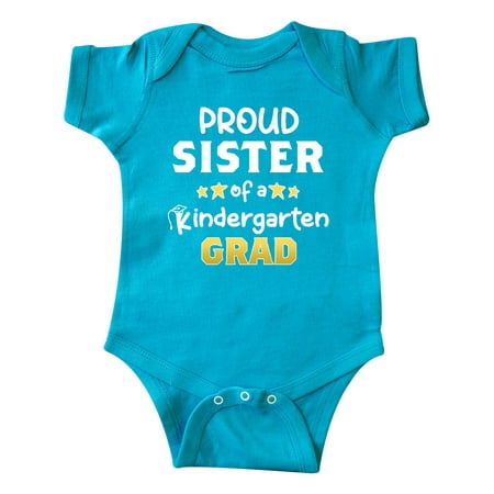 

Inktastic Proud Sister of a Kindergarten Grad Gift Baby Girl Bodysuit