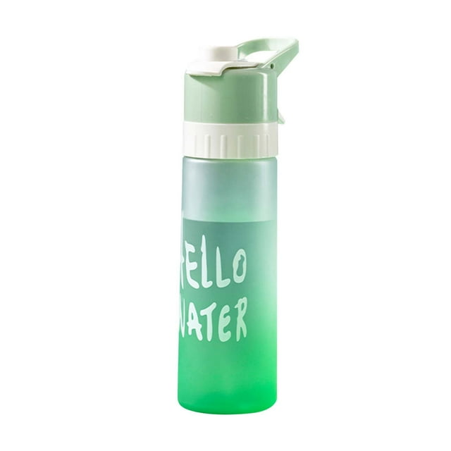 22oz (650ml) Spray Water Bottle - Food-Grade PC, Mist Function, Keeps Water Cold, Lightweight Portable, for Sports/Outdoor Activities
